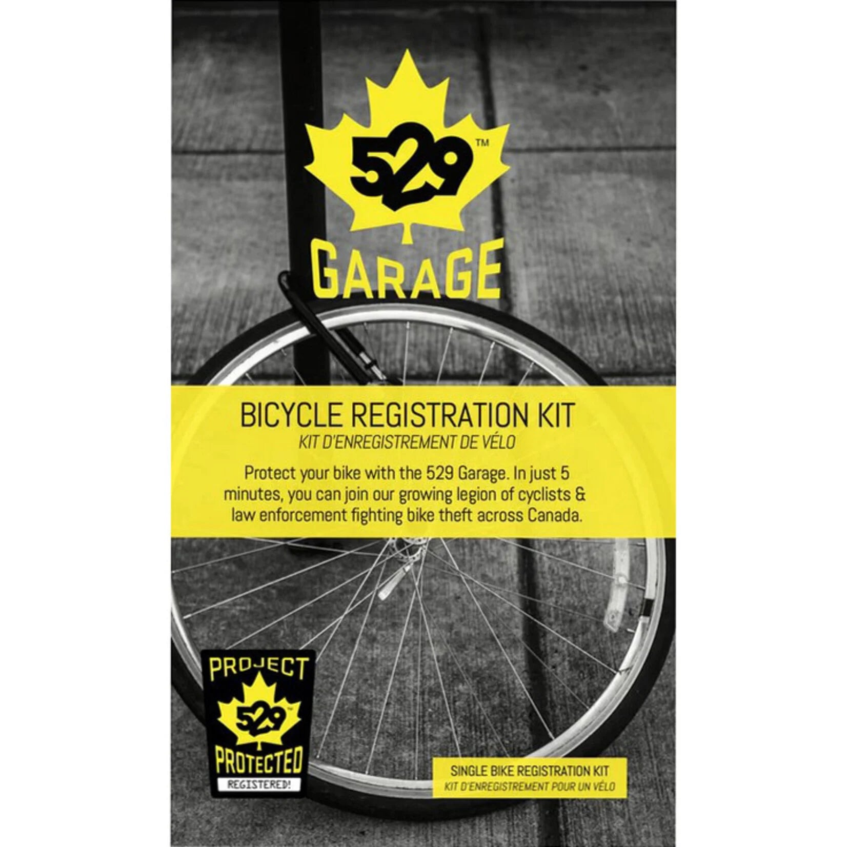 Project 529 Garage Anti Theft Registration Kit