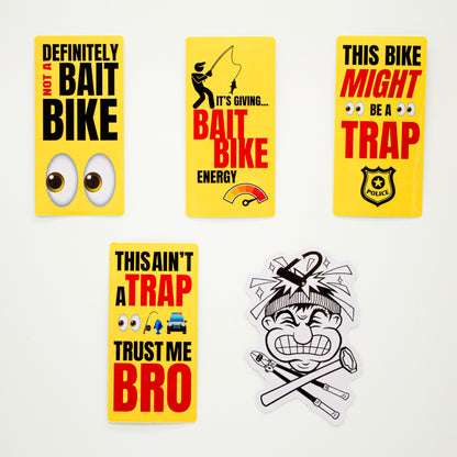 Theft Deterrent Decal Pack