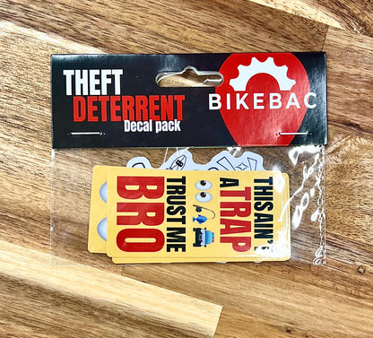 Theft Deterrent Decal Pack